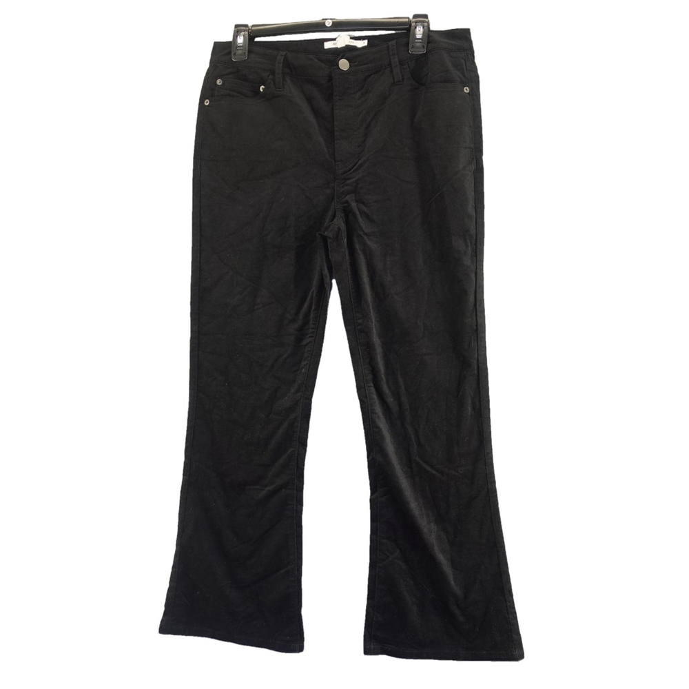 Avec Les Filles Women's Cotton Pant in black size 8 NWOT